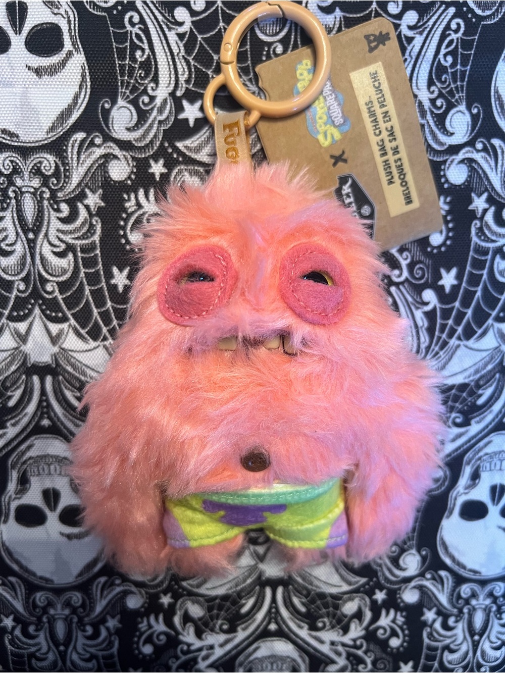 Fuggler ZURU SpongeBob Squarepants Pink Patrick Star Bag charm 💗
